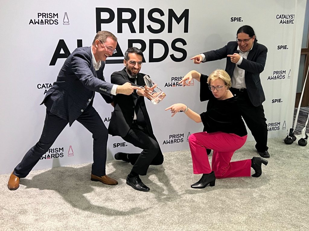 Qunnect takes home a 2024 Prism Award in the Quantum category
