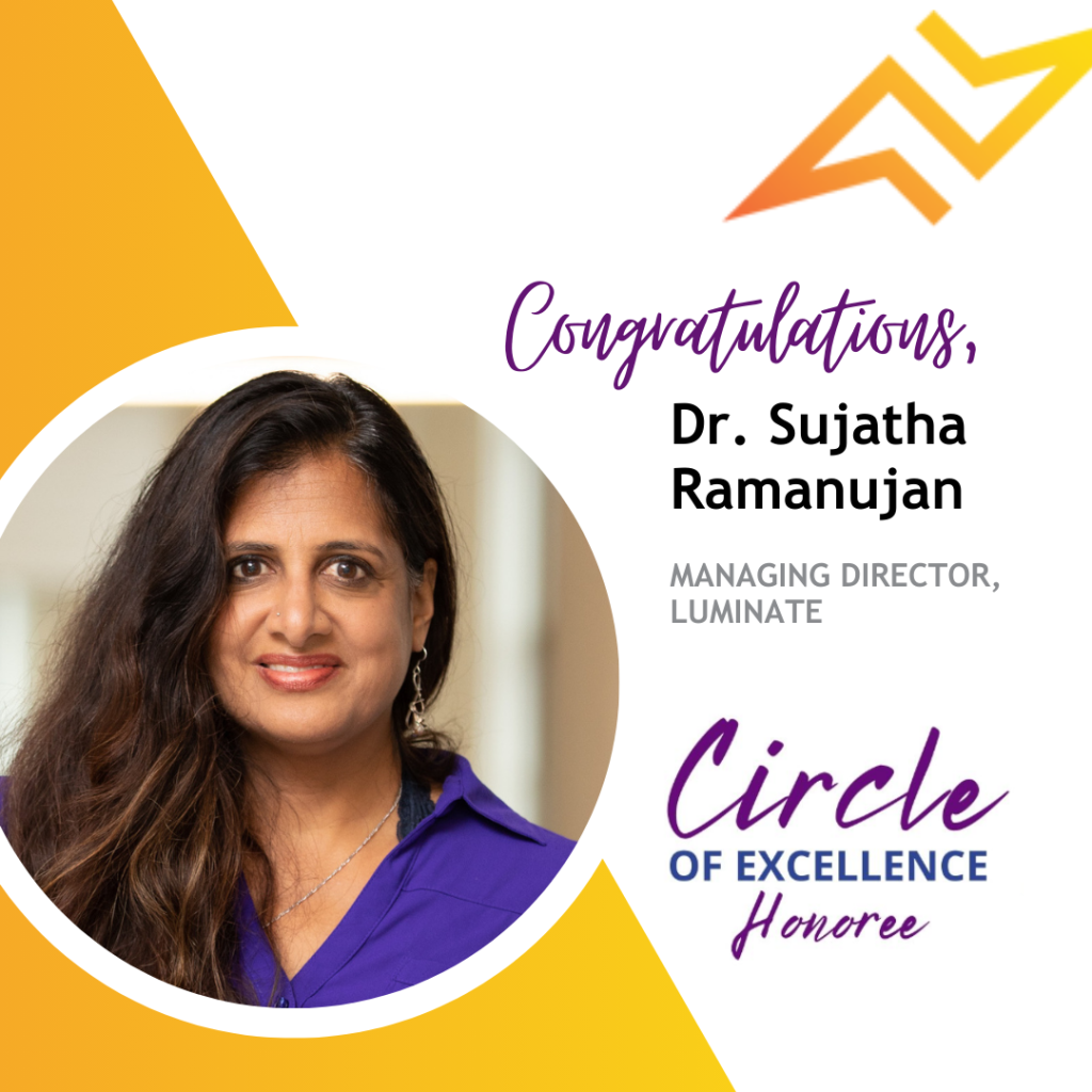 Sujatha Ramanujan selected for RBJ's 2024 Circle of Excellence