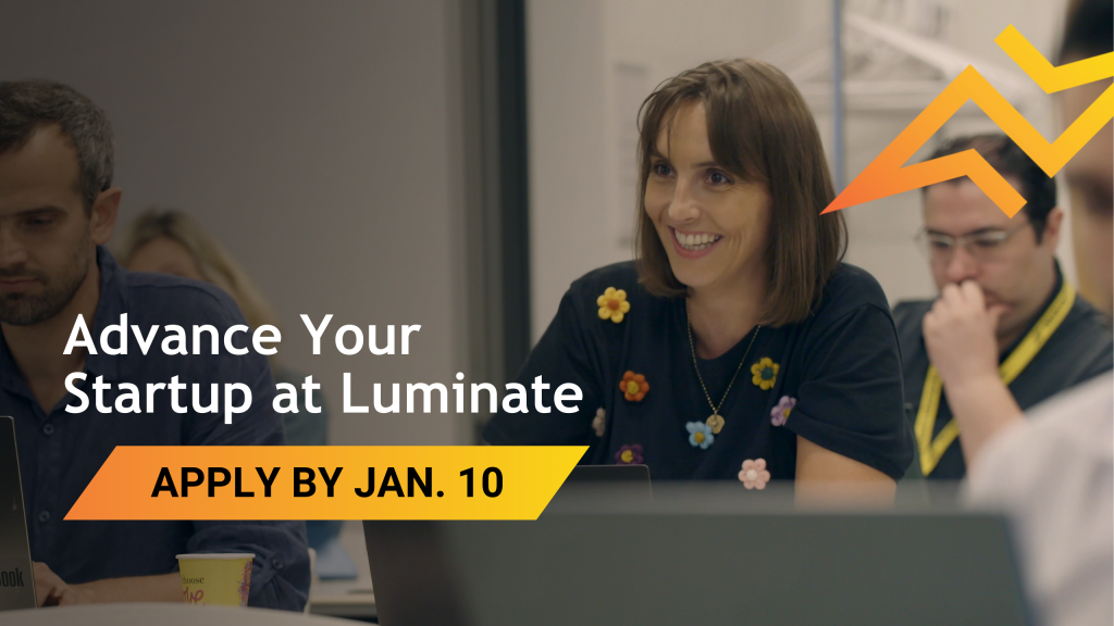 Apply to Luminate cohort 8